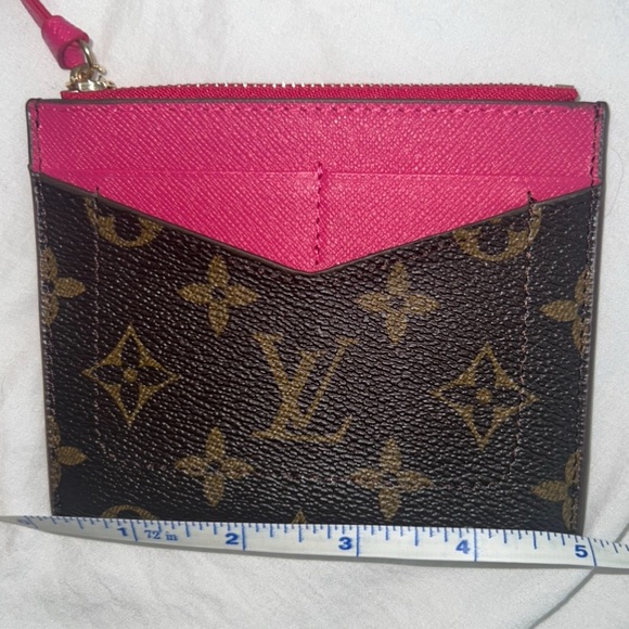 👑✅PRICE FIRM✅ Brown and Pink Fashion Monogram Card Case. Brand New! - Picture 9 of 15